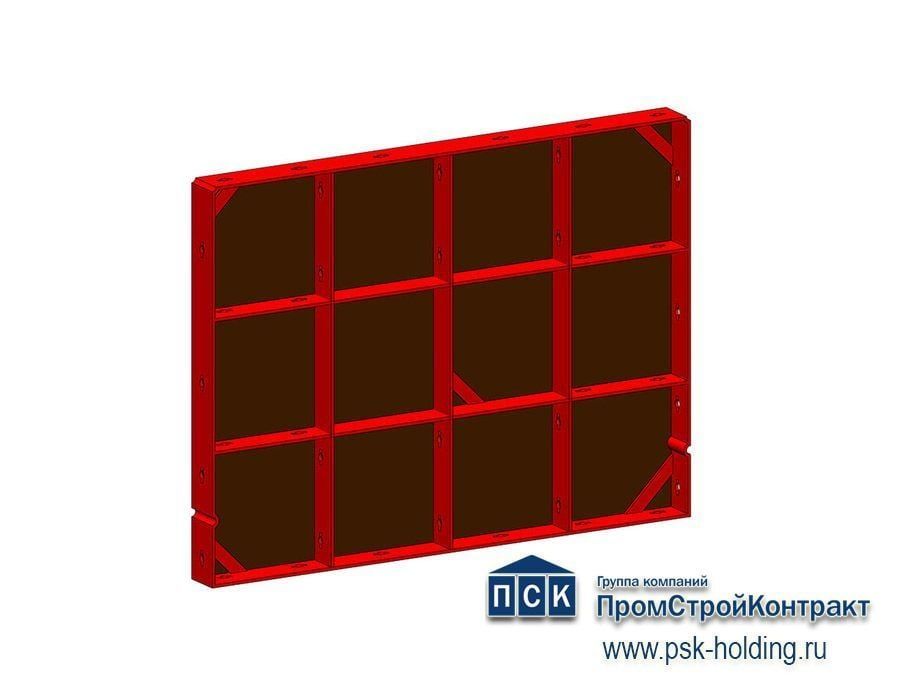 Панель 100x75 мелкощитовой опалубки МСК