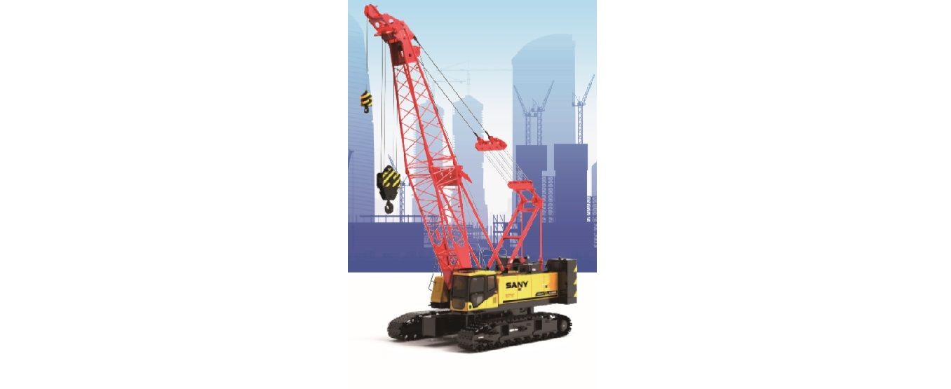 Гусеничный кран SANY SCC900HD