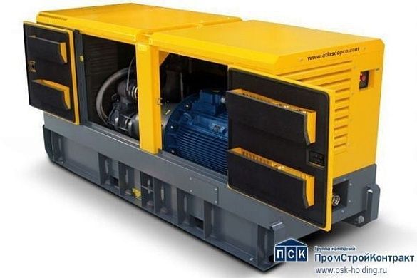Электрическй компрессор Atlas Copco XA77E без шасси (напряжение 380 В)